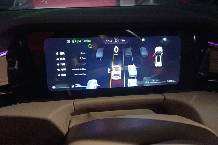 鸿蒙智行 问界M7 2024款 1.5T 智驾四驱Max版 6座中控内饰14