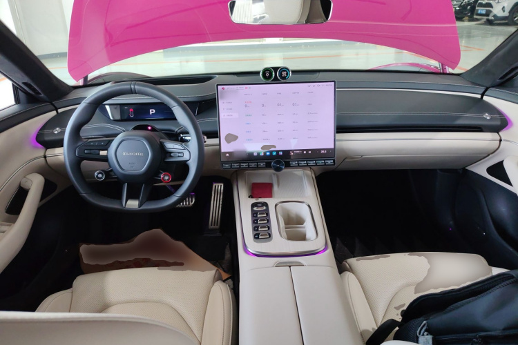 小米汽车 小米SU7 2024款 四驱超长续航高阶智驾Max版中控内饰7002