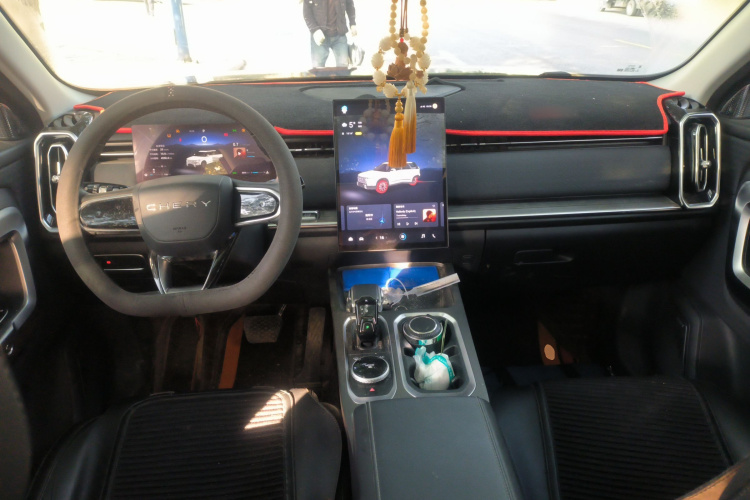 奇瑞 探索06 2023款 悦野版 1.6T 四驱探境中控内饰12