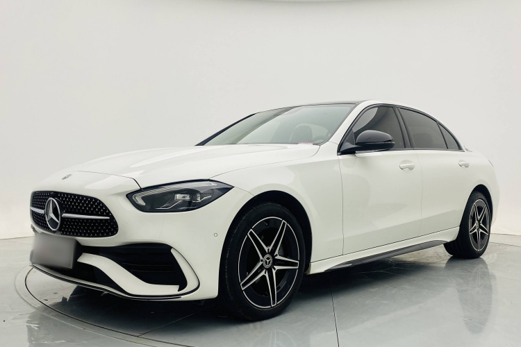 奔驰C级 2024款 C 260 L 皓夜运动版车身外观1