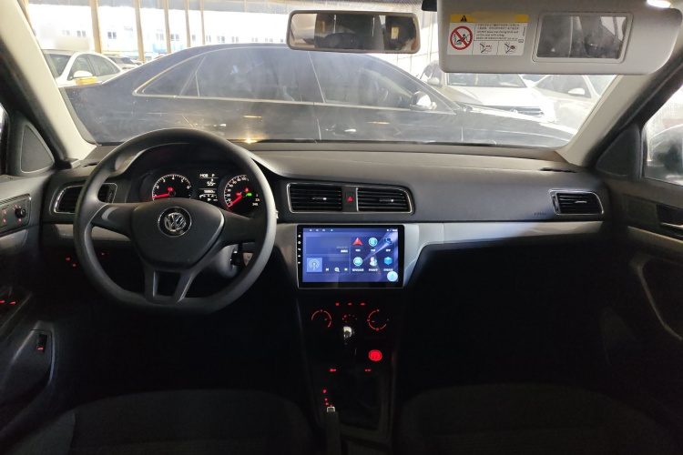 大众 朗逸 2017款 1.6L 自动风尚版中控内饰12