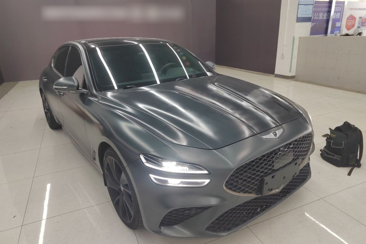 捷尼赛思G70 2021款 2.0T 四驱旗舰型车身外观3