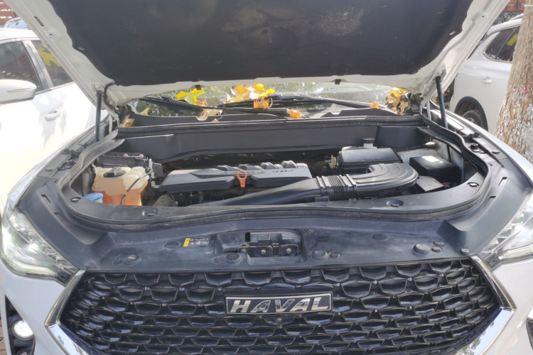 哈弗F7x 2019款 1.5T 两驱极智潮玩版机舱底盘24