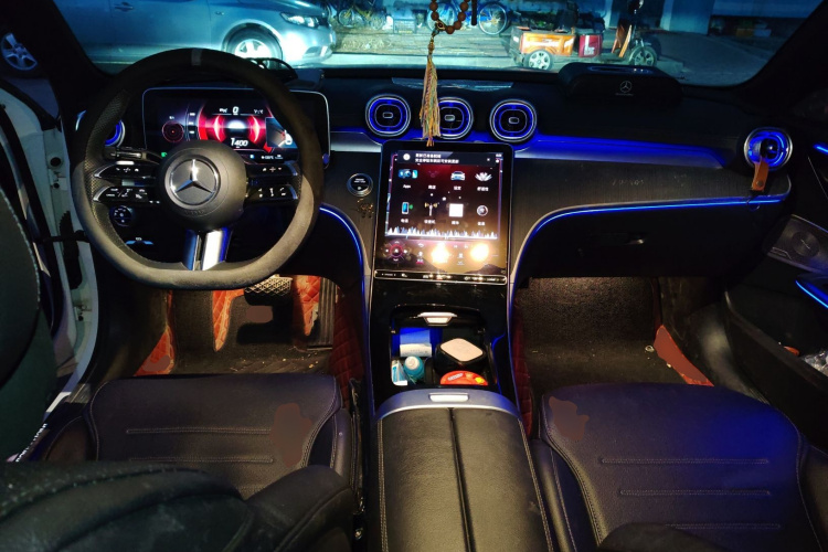 奔驰C级 2023款 改款 C 260 L 运动版中控内饰12