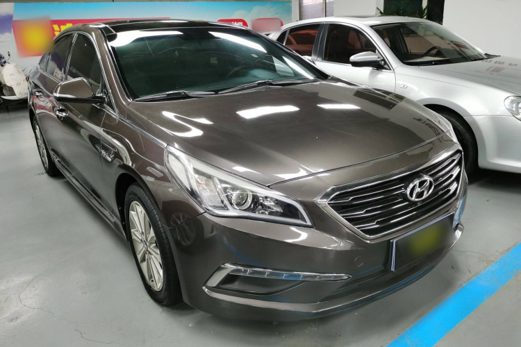 现代 索纳塔 2015款 1.6T GLS智能型车身外观3