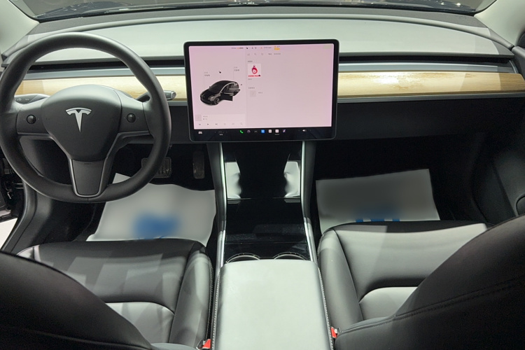 特斯拉 Model 3 2020款 改款 标准续航后驱升级版中控内饰7005