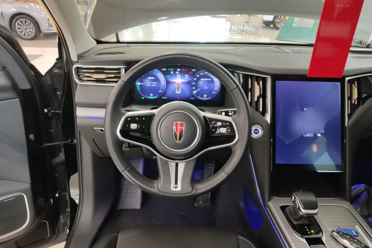 红旗HS7 PHEV 2024款 2.0T PHEV 四驱旗畅版 6座中控内饰13