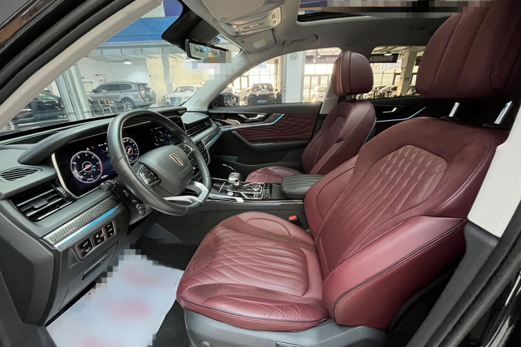 红旗HS5 2022款 2.0T 智联旗领四驱版中控内饰7004