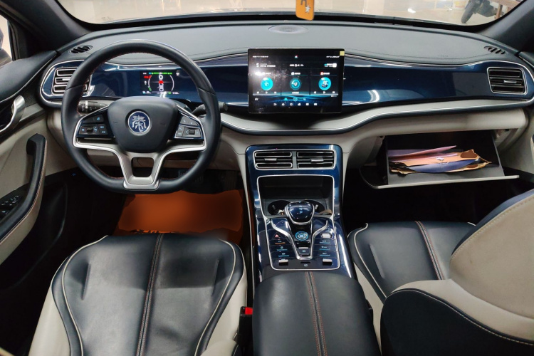 比亚迪 秦PLUS 2021款 EV 500KM 豪华型中控内饰7002