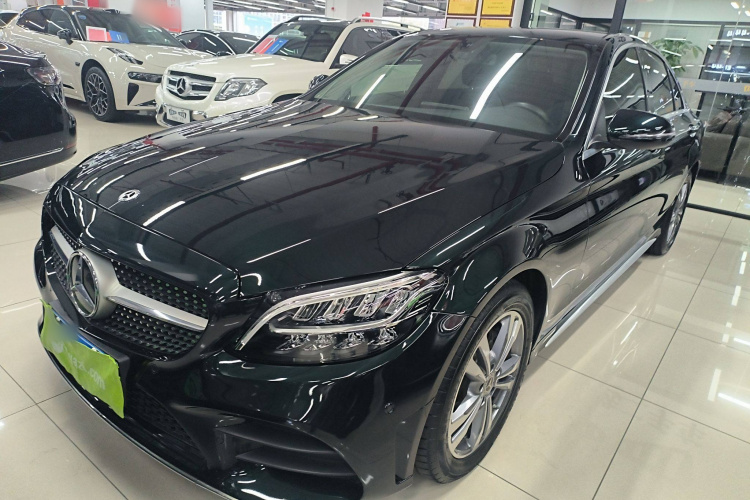 奔驰C级 2021款 C 200 L 时尚型运动版车身外观1
