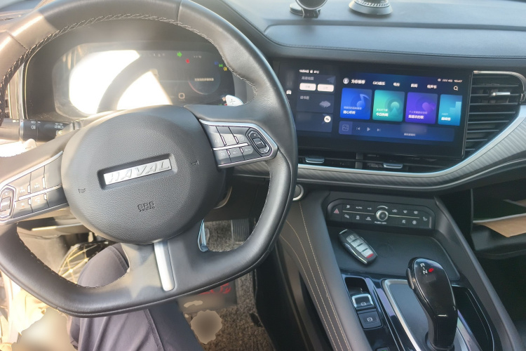 哈弗F7x 2021款 2.0T 两驱极智科技版中控内饰7002