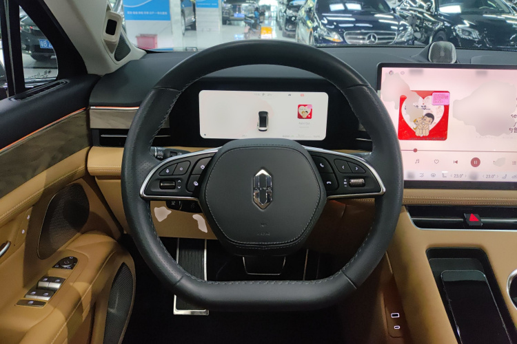 鸿蒙智行 问界M5 2022款 增程后驱标准版局部细节13