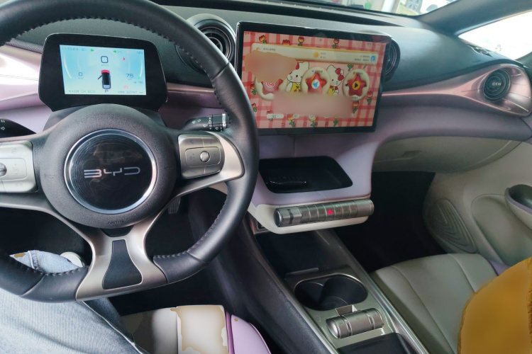 比亚迪 海豚 2021款 405km 自由版中控内饰12