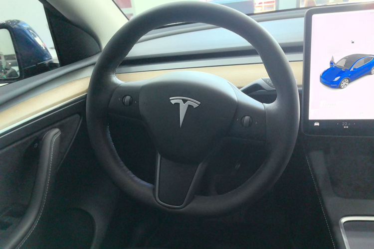 特斯拉 Model Y 2021款 标准续航后驱版中控内饰13