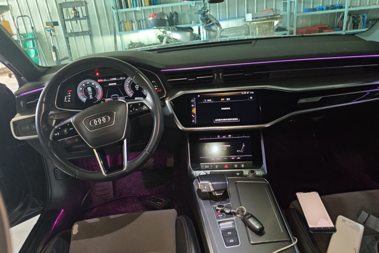 奥迪A6L 2019款 45 TFSI 臻选动感型中控内饰7002