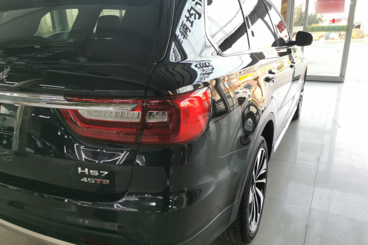 红旗HS7 2021款 2.0T DCT两驱智联旗畅版车身外观9