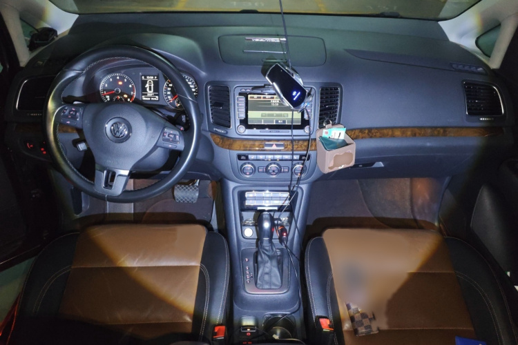 大众 夏朗 2014款 2.0TSI 豪华型中控内饰7002