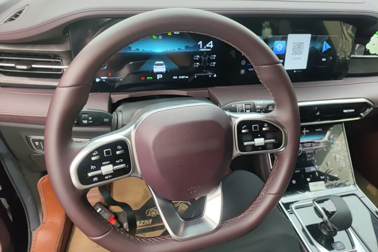 捷途X90 2023款 子龙 2.0T DCT常胜版 7座局部细节13