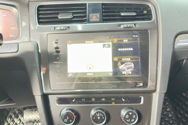 大众 高尔夫 2020款 280TSI DSG豪华型中控内饰7004