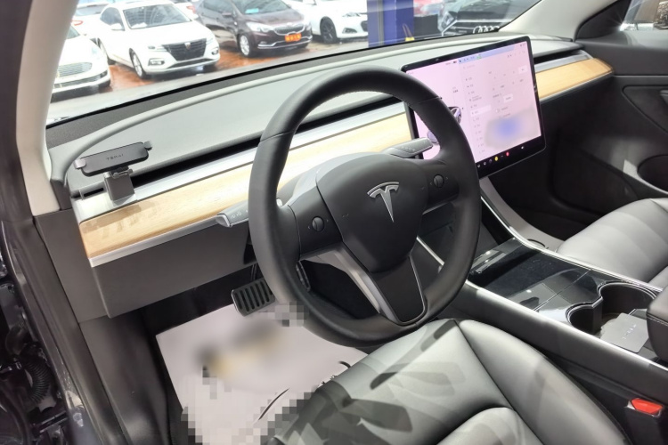 特斯拉 Model 3 2020款 改款 长续航后轮驱动版中控内饰7002