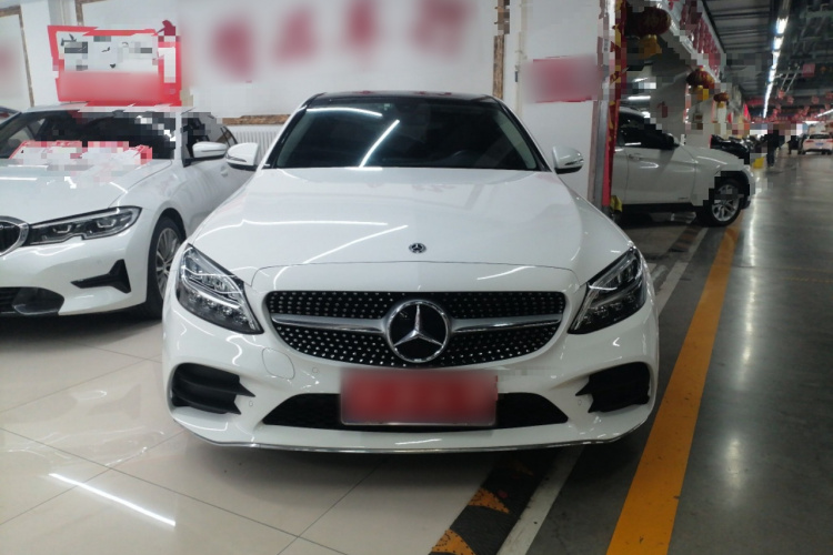 奔驰C级 2021款 C 200 L 时尚型运动版车身外观2