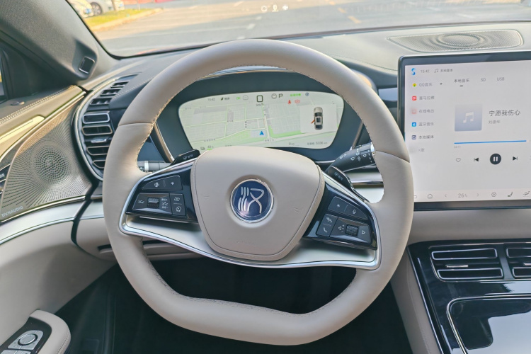 比亚迪 汉 2025款 EV 智驾版 701KM激光雷达尊享型局部细节13