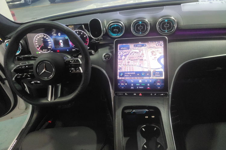 奔驰C级 2024款 C 260 L 皓夜运动版局部细节18