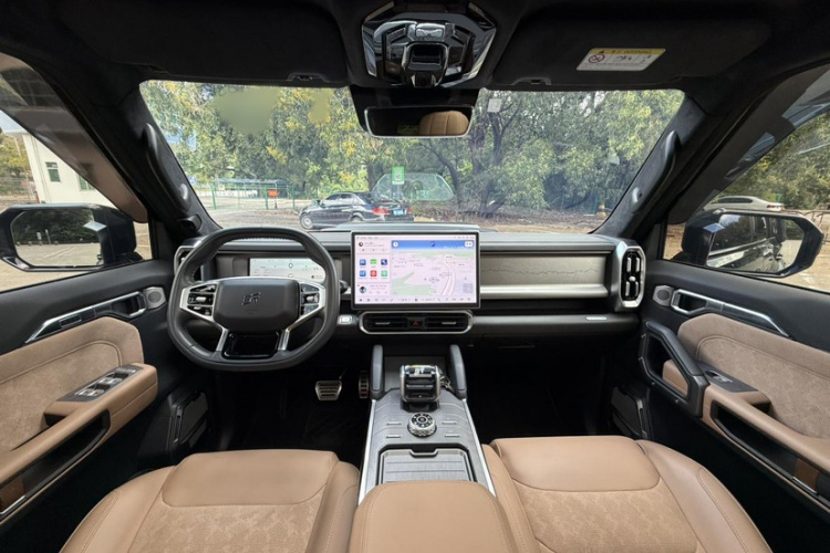 捷途旅行者 2023款 2.0T 四驱征服PRO中控内饰7007