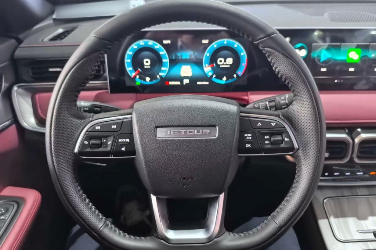 捷途X70 PLUS 2025款 1.5T CVT旗舰PRO 5座中控内饰7002