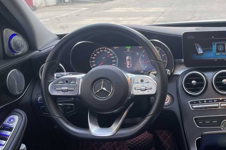 奔驰C级 2021款 C 260 L 运动星耀臻藏版中控内饰7001