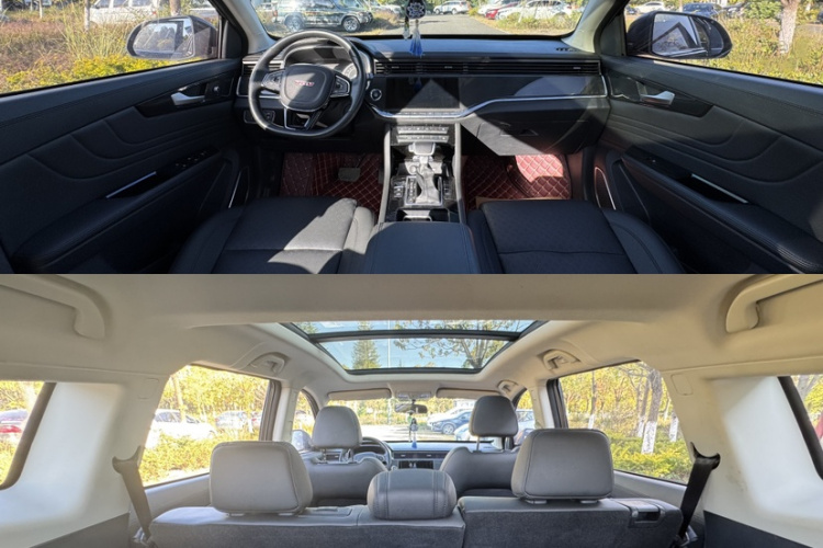 中国重汽VGV VGV U70 2020款 1.5T 自动智享精英版 7座中控内饰7002