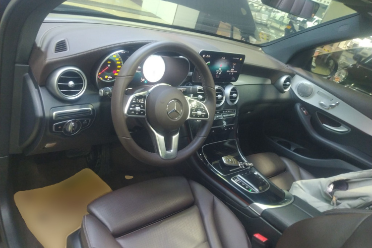 奔驰GLC 2022款 改款三 GLC 260 L 4MATIC 动感型中控内饰12