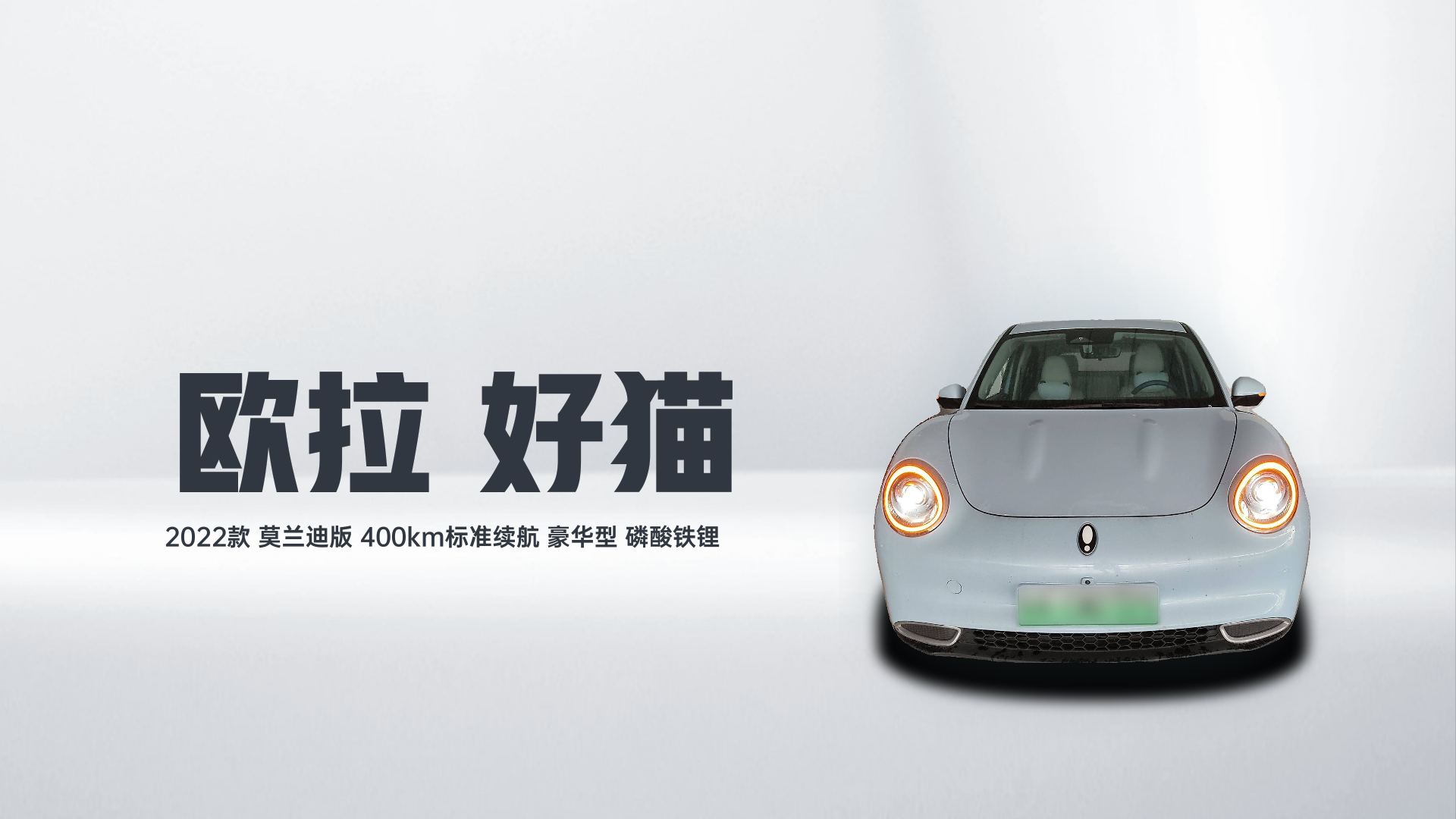 欧拉好猫 2022款 莫兰迪版 400km标准续航 豪华型 磷酸铁锂解读2