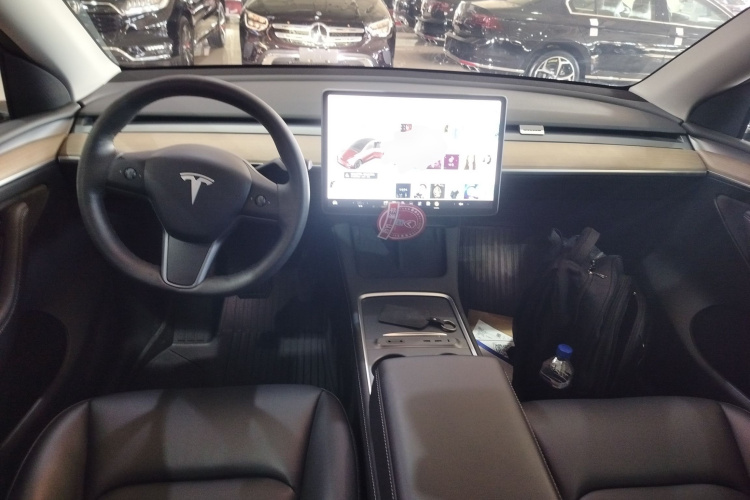 特斯拉 Model Y 2021款 标准续航后驱版中控内饰12