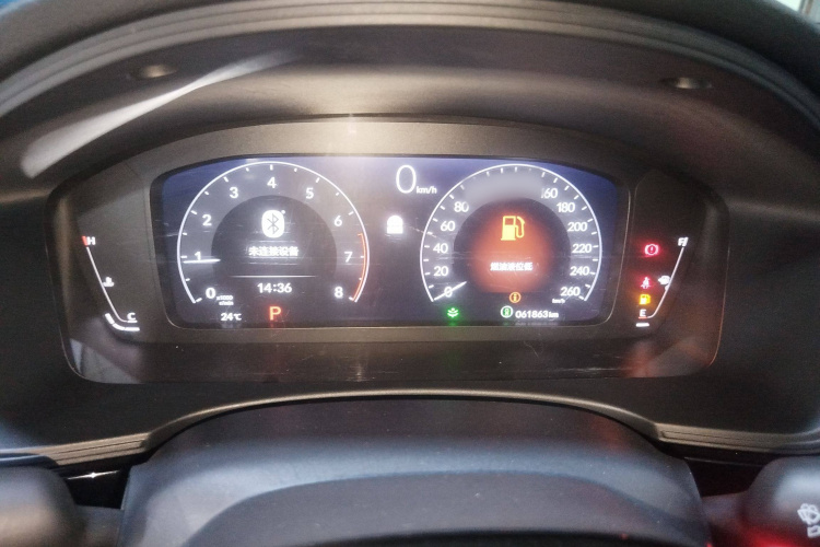 本田 思域 2022款 240TURBO CVT劲动版局部细节14