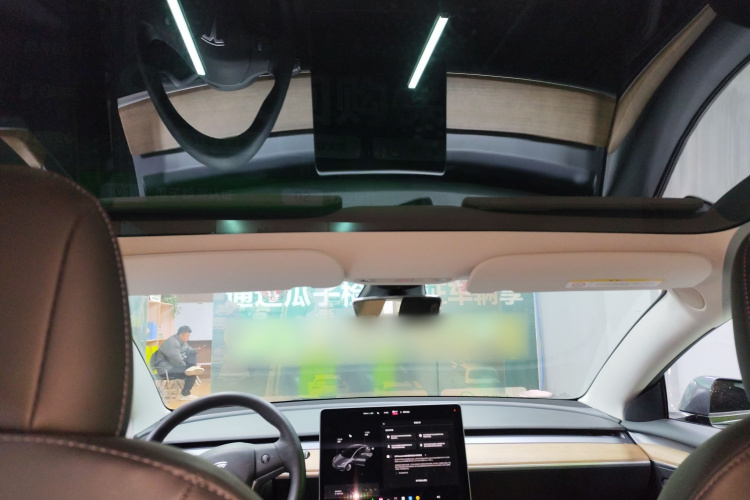 特斯拉 Model 3 2021款 改款 标准续航后驱升级版 3D1中控内饰22