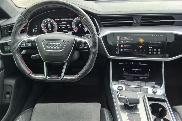 奥迪A6L 2021款 45 TFSI 臻选动感型中控内饰7006
