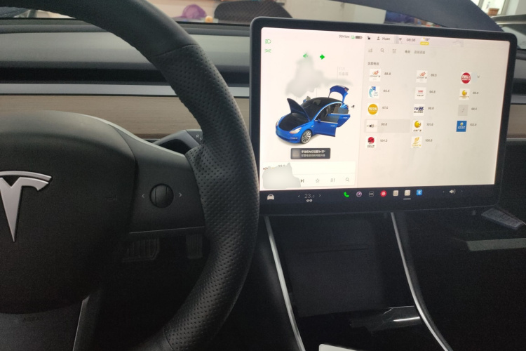 特斯拉 Model 3(进口) 2019款 长续航全轮驱动版中控内饰7002