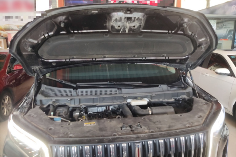 红旗HQ9 2023款 2.0T 智联旗畅版机舱底盘24