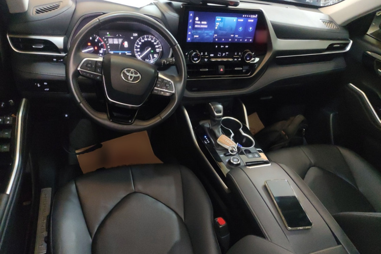 丰田 汉兰达 2022款 380T 四驱尊贵版 7座中控内饰12