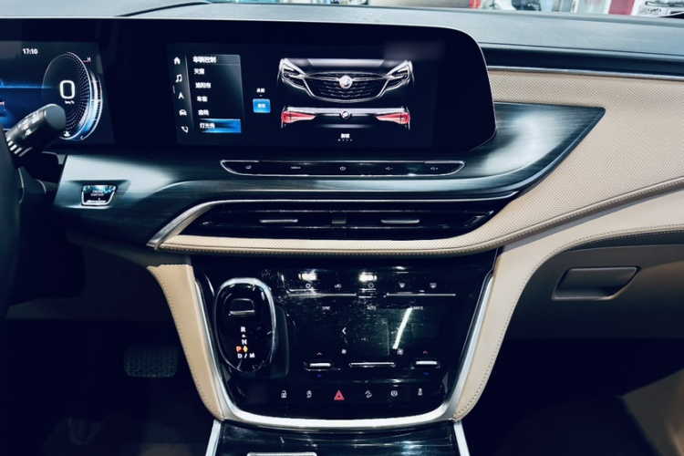 别克GL8 2021款 ES陆尊 653T 豪华型中控内饰7010