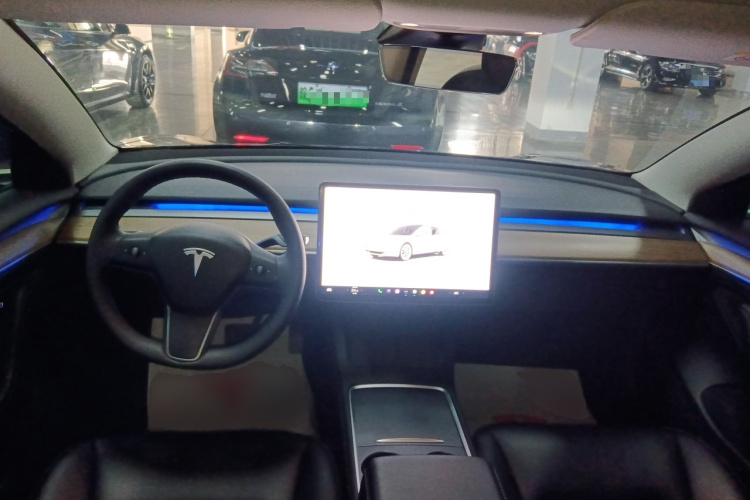 特斯拉 Model 3 2022款 后轮驱动版中控内饰7002