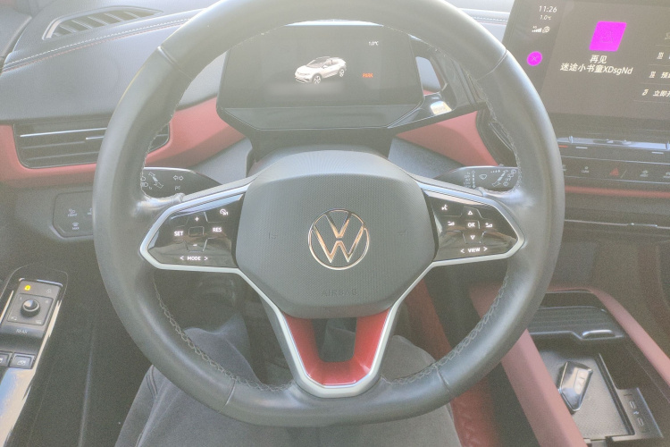 大众 ID.4 X 2021款 Pro 极智长续航版中控内饰13