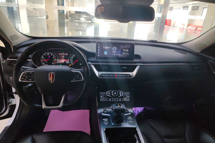 红旗H5 2020款 1.8T 自动智联旗享版中控内饰7002