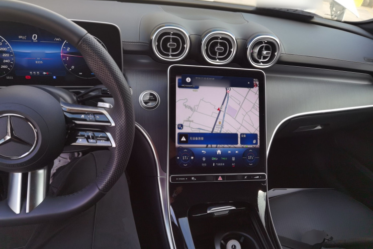 奔驰C级 2025款 C 200 L 运动版中控内饰12