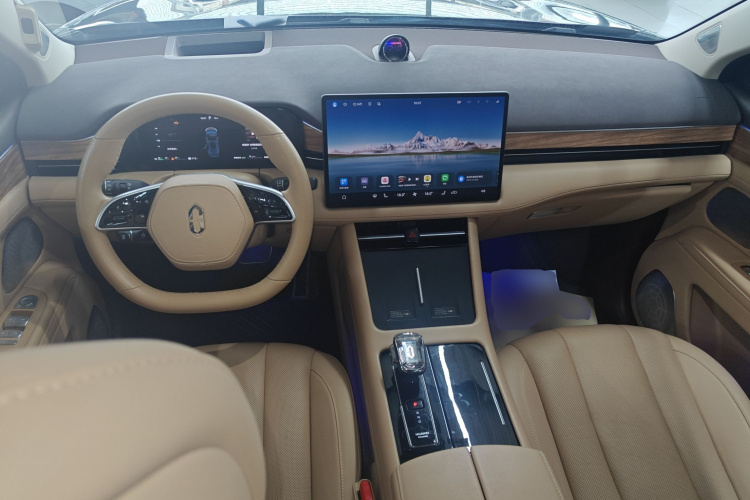 鸿蒙智行 问界M7 2024款 1.5T 智驾四驱Ultra版 5座中控内饰12
