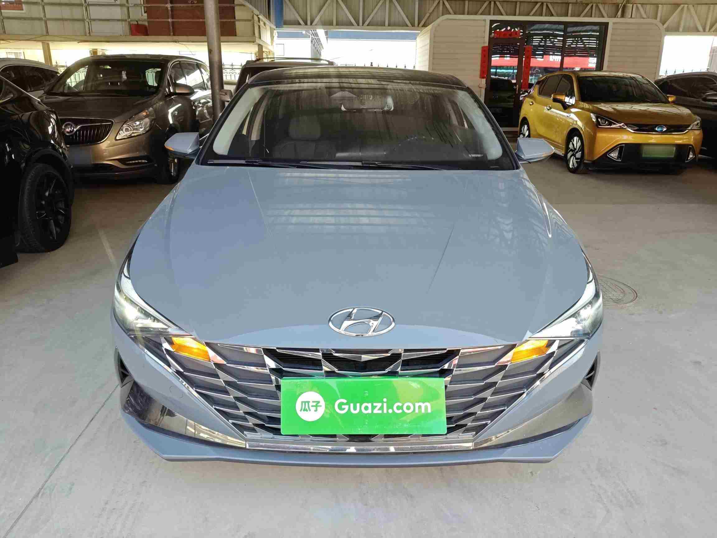 哈尔滨二手现代伊兰特2022款，新手练手车到底有多透明？