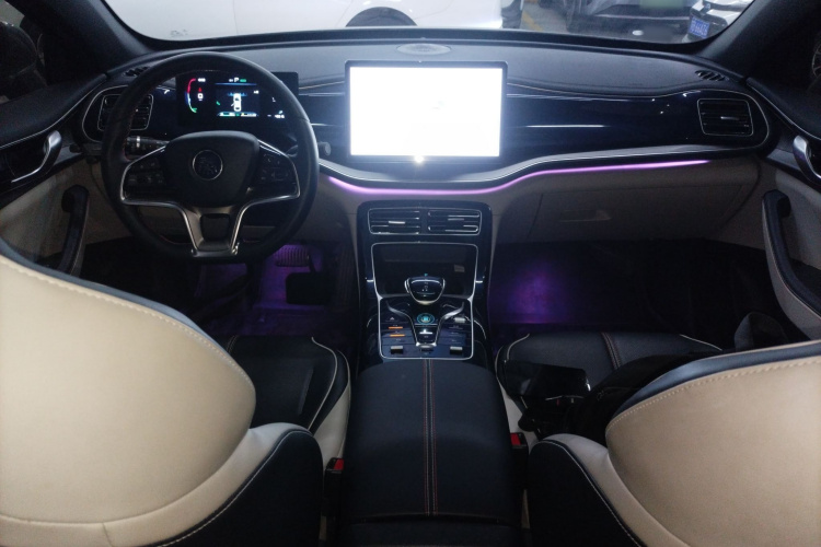 比亚迪 秦PLUS 2021款 DM-i 120KM 旗舰型中控内饰7002