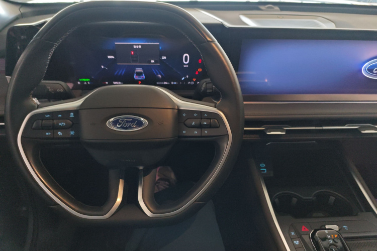 福特 2025款 锐界L 2.0T EcoBoost E混动四驱七座至尊型中控内饰12