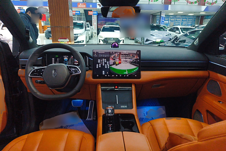 鸿蒙智行 问界M7 2024款 1.5T 智驾四驱Ultra版 6座中控内饰12